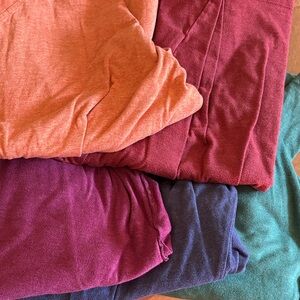 Natural Reflections Women's Tops - Orange, Red, Purple, Blue and Green
